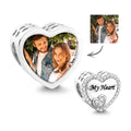Photo Charm Shining Zircon Pendant Gifts For Her
