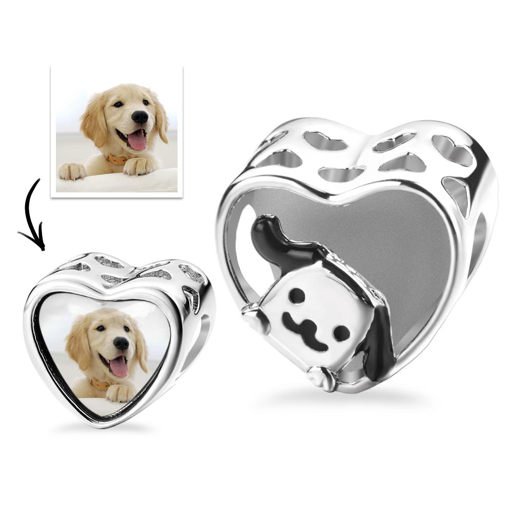 Custom Photo Charm Cute Pet Gift for Pet Owner