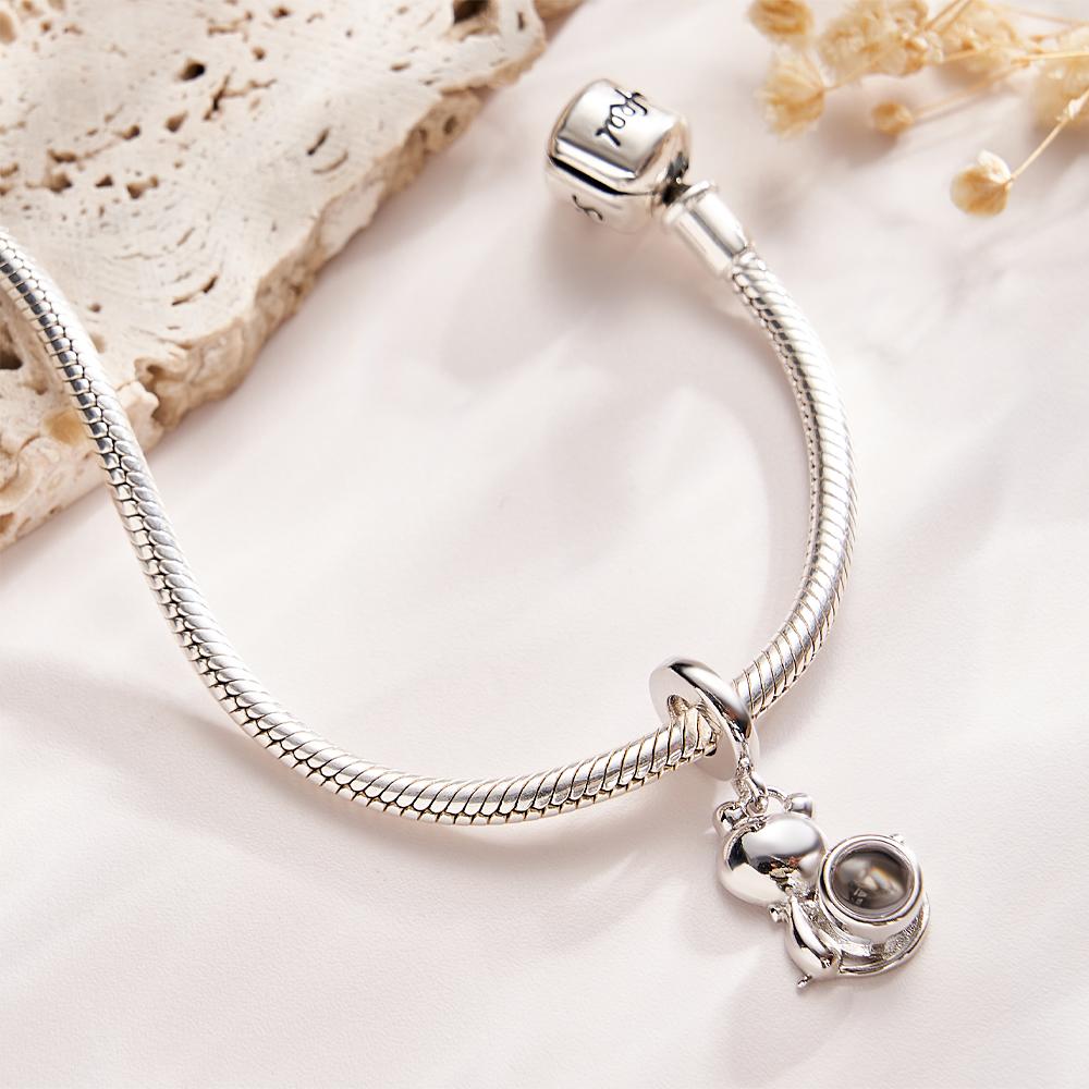 Custom Projection Charm Pet Cat Cute Gift