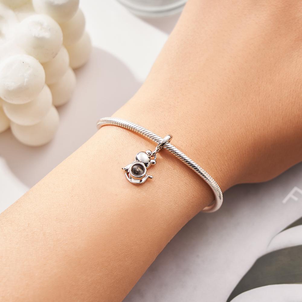 Custom Projection Charm Pet Cat Cute Gift