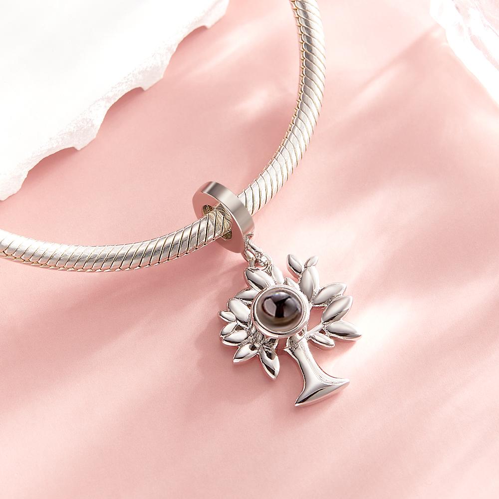 Custom Projection Charm Family Tree Gifts for Family