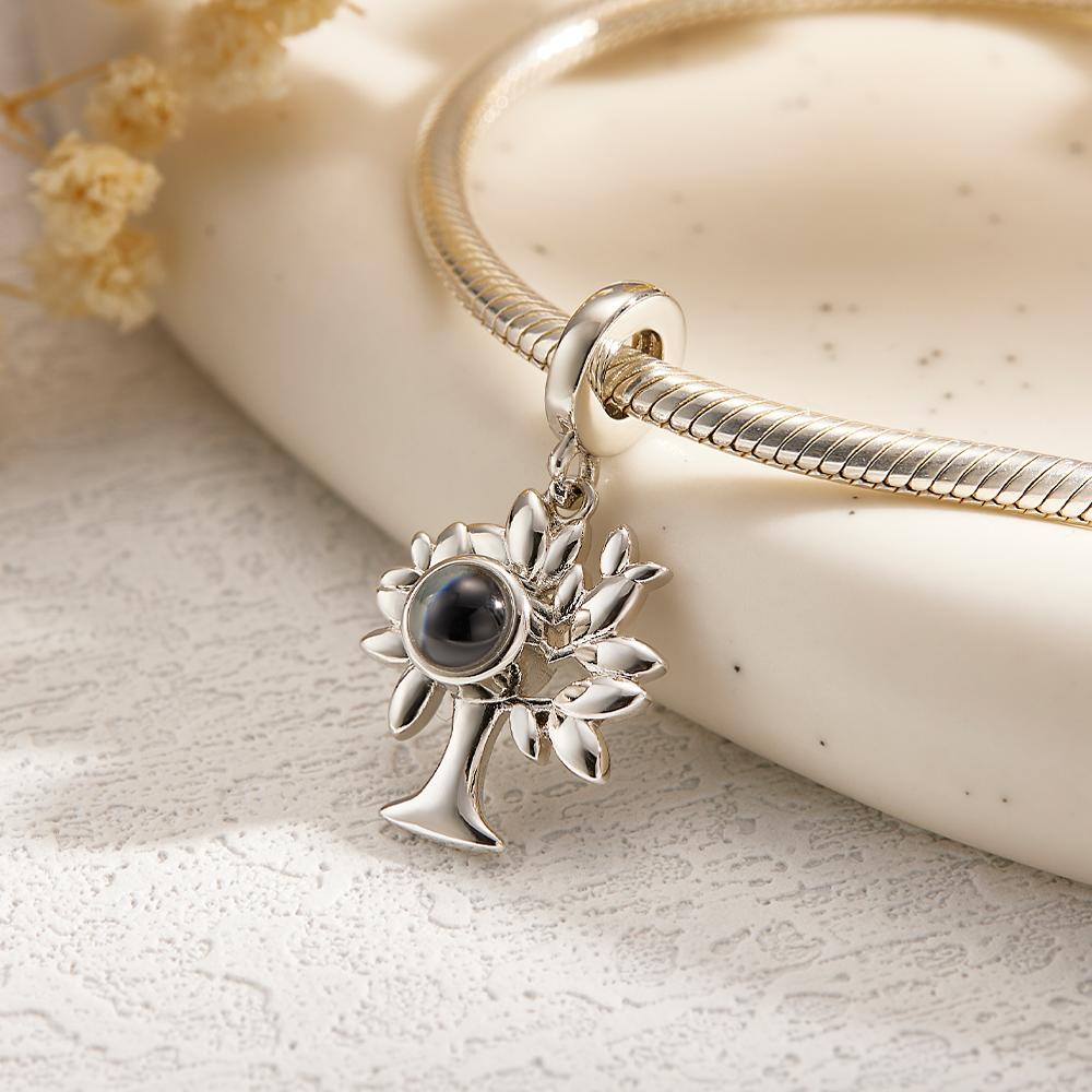 Custom Projection Charm Family Tree Gifts for Family
