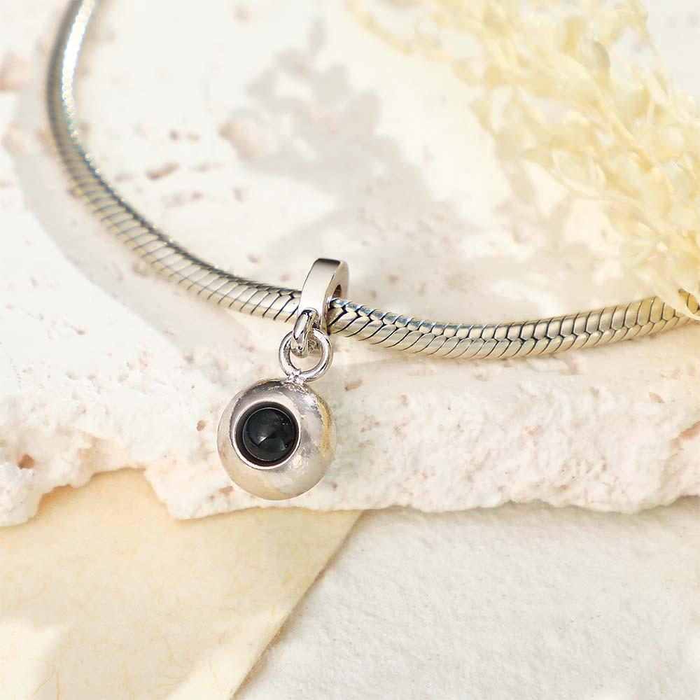 Custom Projection Charm Swing Simple Round Gift