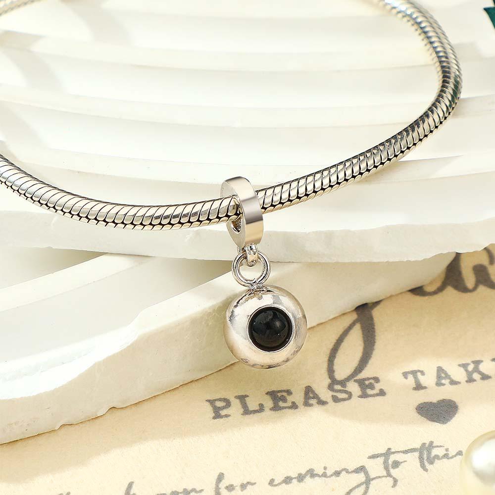 Custom Projection Charm Swing Simple Round Gift