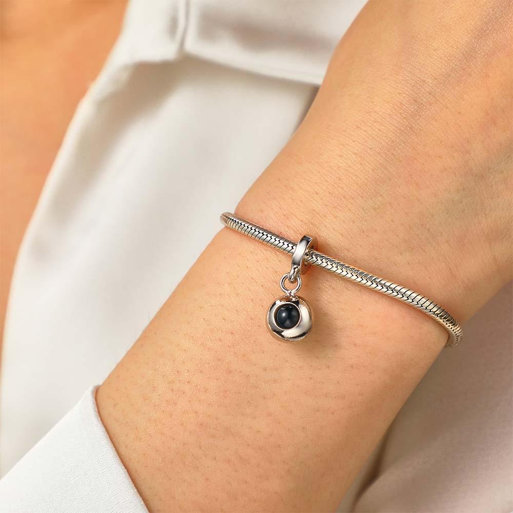 Custom Projection Charm Swing Simple Round Gift