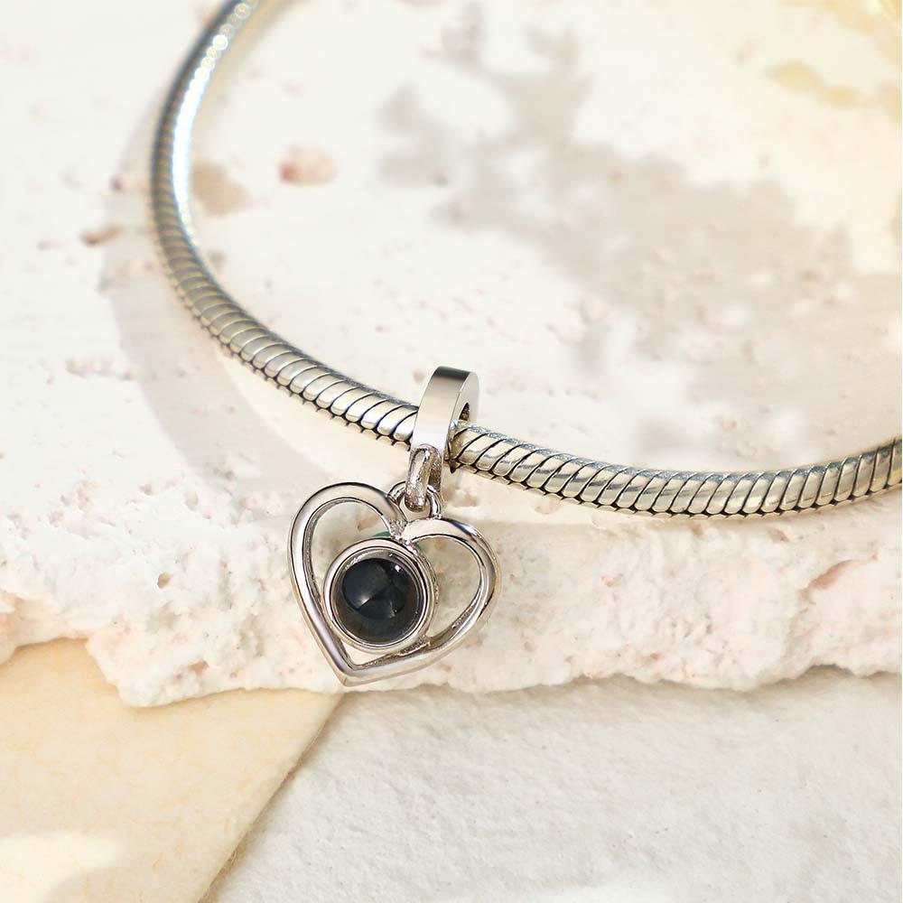 Custom Projection Charm Swing Heart Romantic Gift