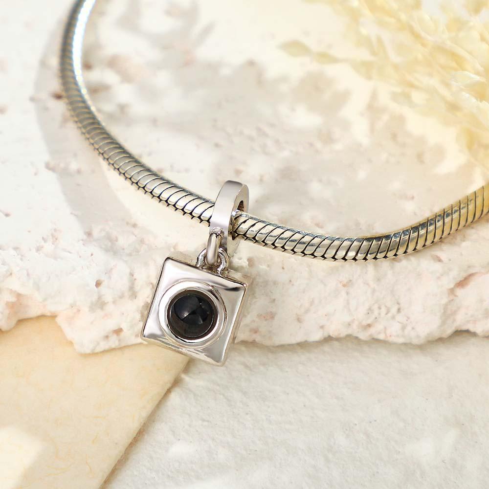 Custom Projection Charm Square Simple Swing Gift