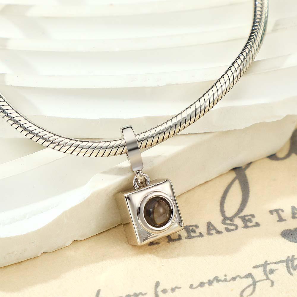 Custom Projection Charm Square Simple Swing Gift