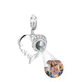 Custom Projection Charm Love Heart Unique Gift