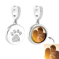 Custom Photo Charm Dog Paw Swing Cute Gift