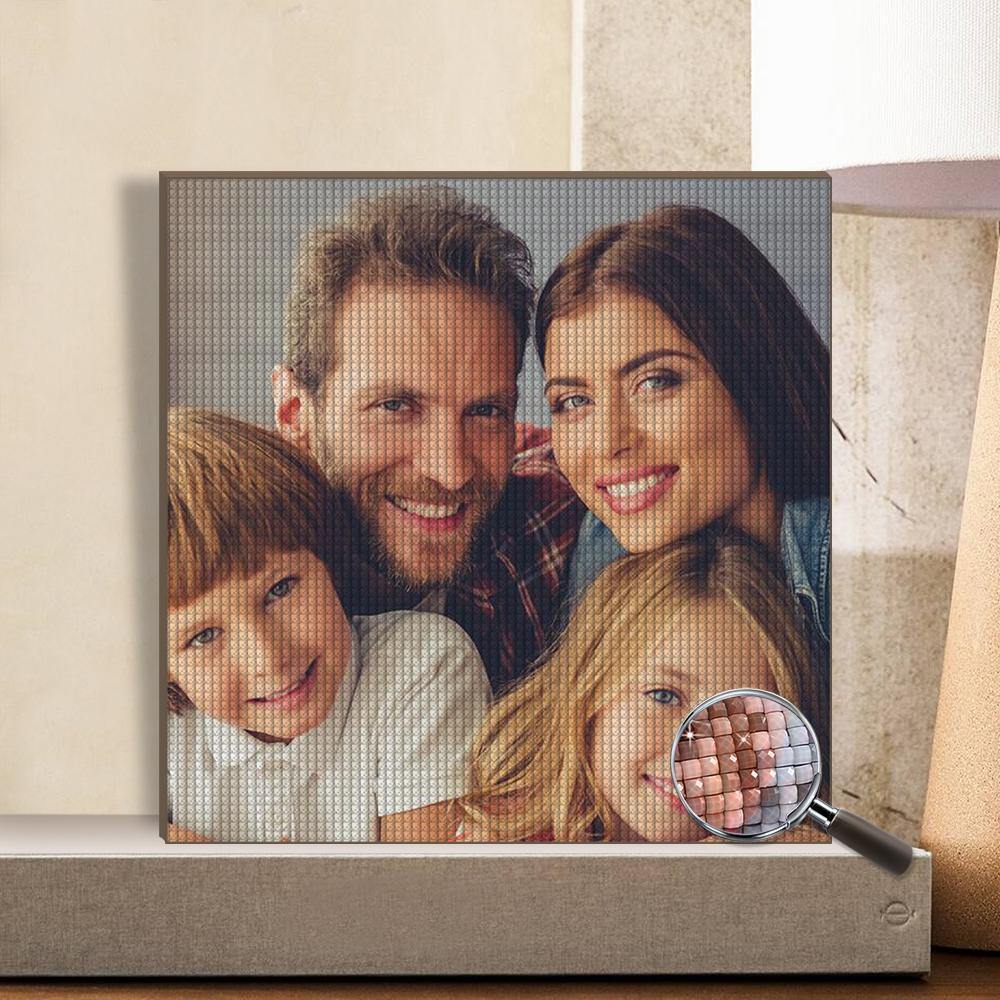 Custom Diamond Painting DIY Diamond Painting Frameless Full Square Rhinestone Unique Gifts 30*30cm