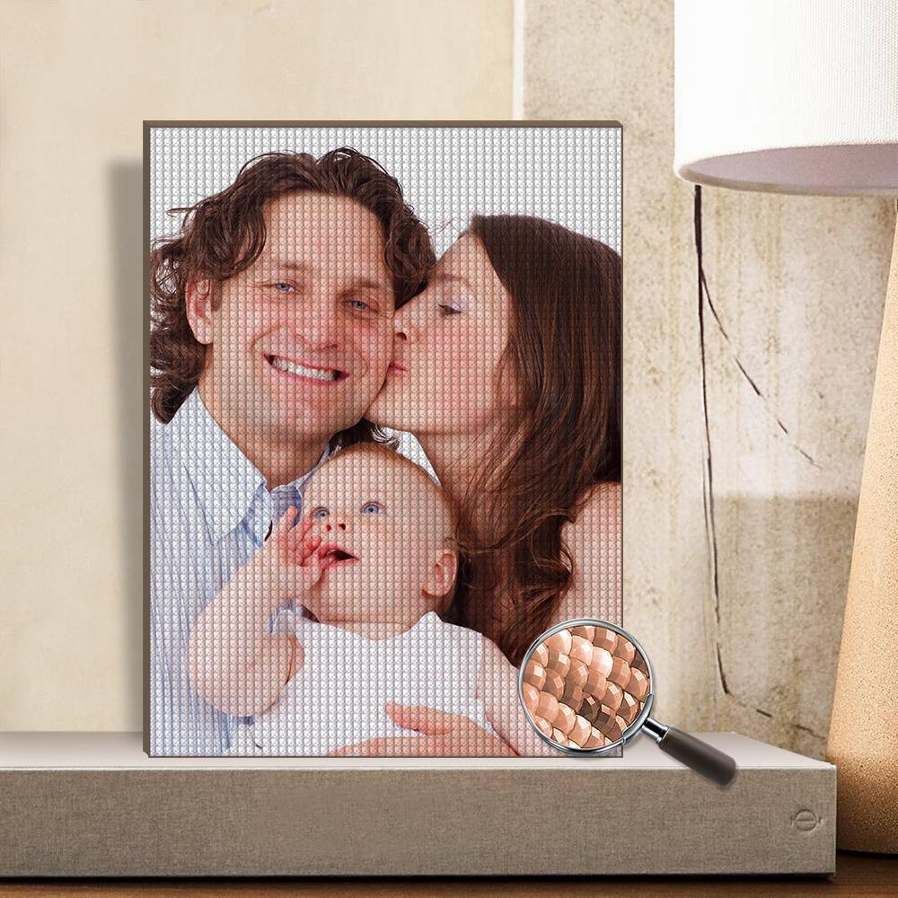 DIY Diamond Painting Custom Diamond Painting Frameless Full Round Rhinestone 30*40cm
