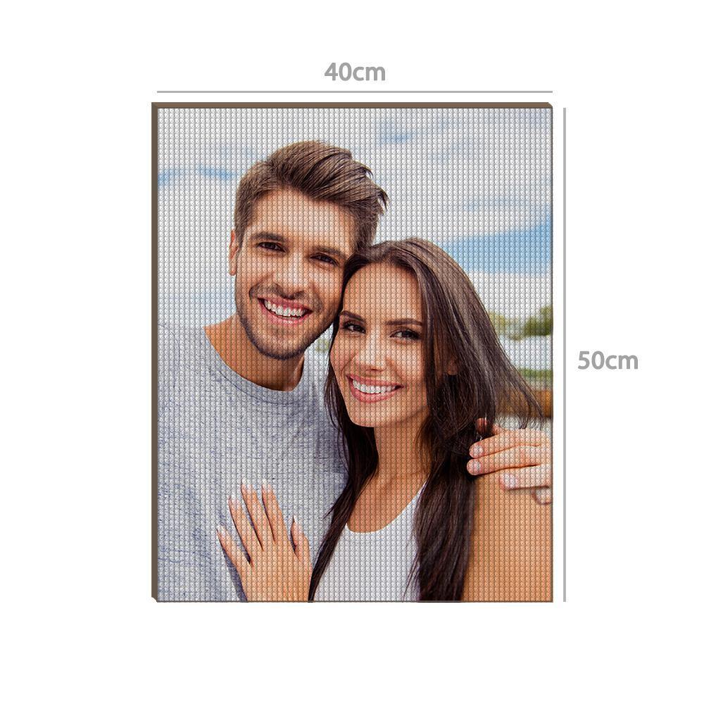 Custom Diamond Painting DIY Diamond Painting Frameless Full Square Rhinestone  Unique Gifts 40*50cm