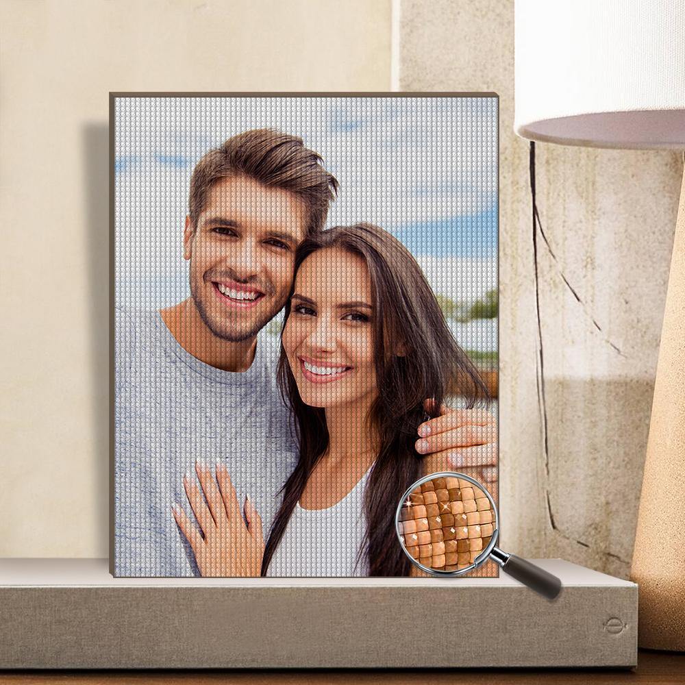 Custom Diamond Painting DIY Diamond Painting Frameless Full Square Rhinestone  Unique Gifts 40*50cm