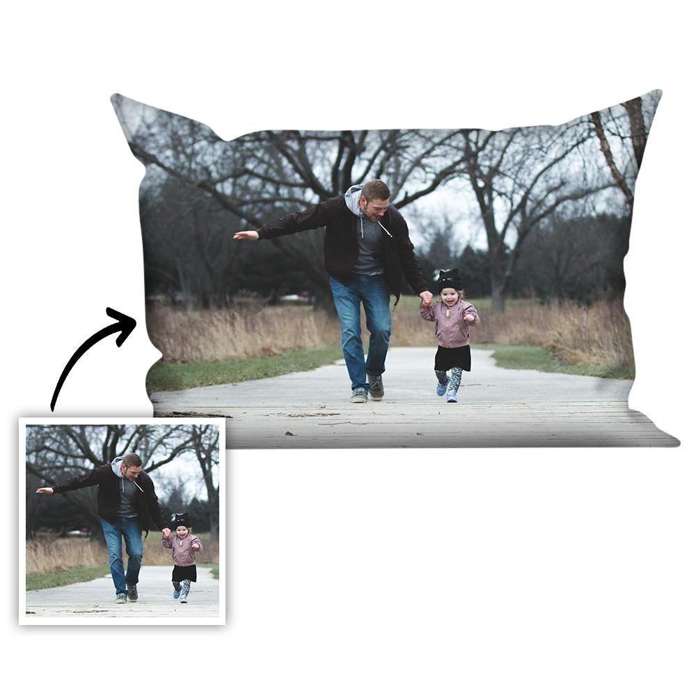 Custom Pillow Case Photo Throw Gift for Girlfriend 20*30cm