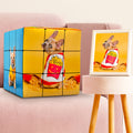 Custom Photo Rubic's Cube Square Puzzle Pillow