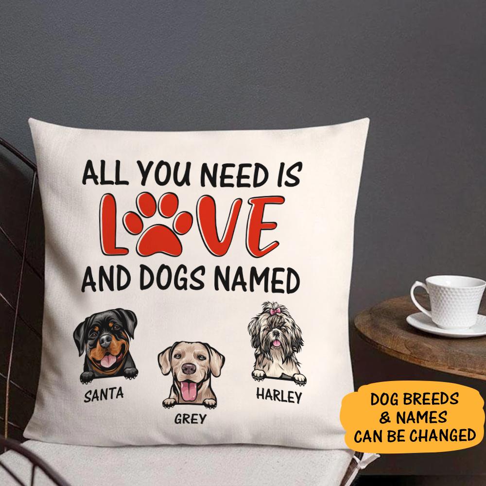 Custom Pet Pillow Dog Memorial For Pet Lovers