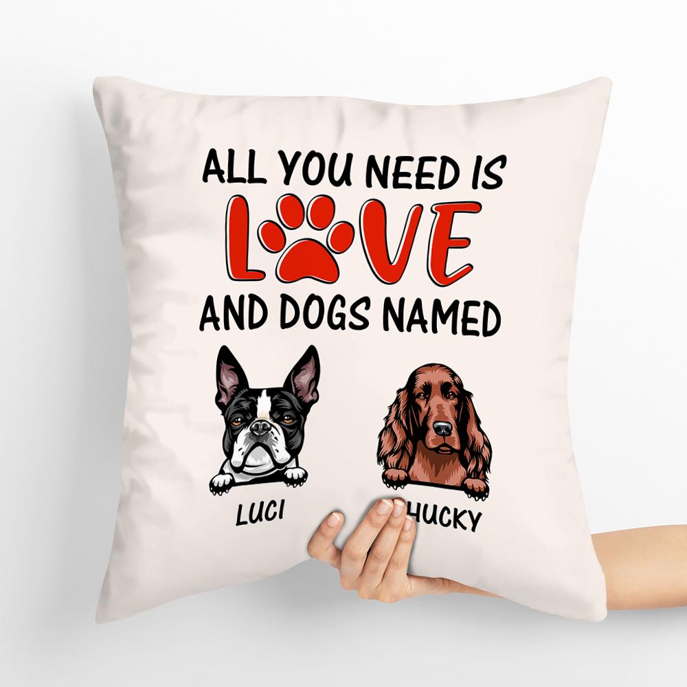 Custom Pet Pillow Dog Memorial For Pet Lovers