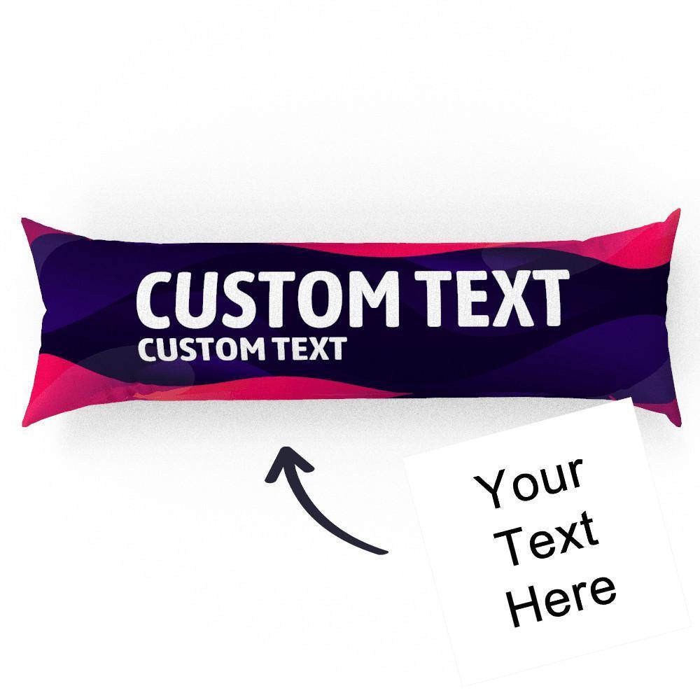 Custom Engraved Horizontal Dark Blue Pillow Case Gifts-50?璋?50cm