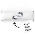 Custom Engraved Horizontal Butterfly Pillow Case Gifts-50?璋?50cm