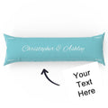 Custom Engraved Horizontal Light Blue Pillow Case Gifts-50?璋?50cm