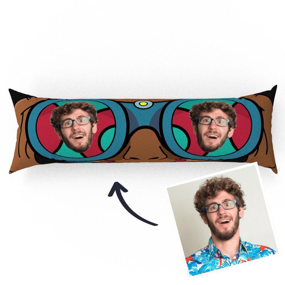 Custom Photo Face Horizontal Pillow Gifts For Man 50 150cm