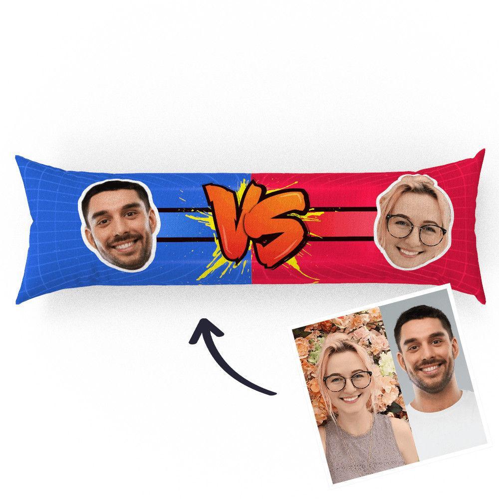 Custom Photo Face Horizontal Vs Pillow Gifts For Couple 50 150cm