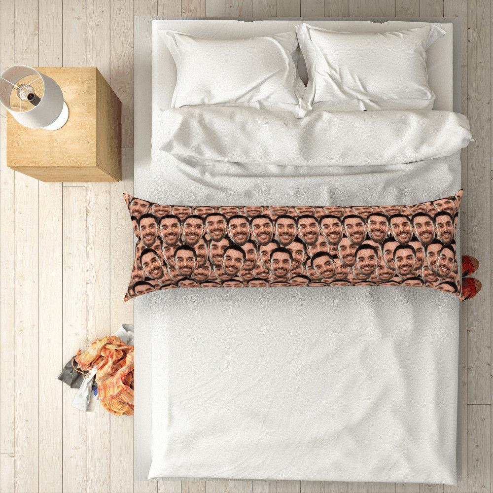 Custom Photo Funny Face Horizontal Pillow Gifts For Man 50 150cm