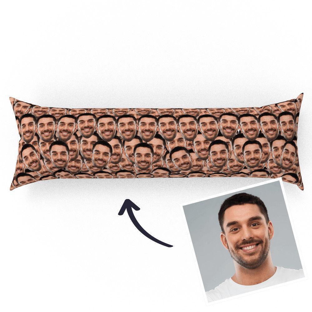Custom Photo Funny Face Horizontal Pillow Gifts For Man 50 150cm