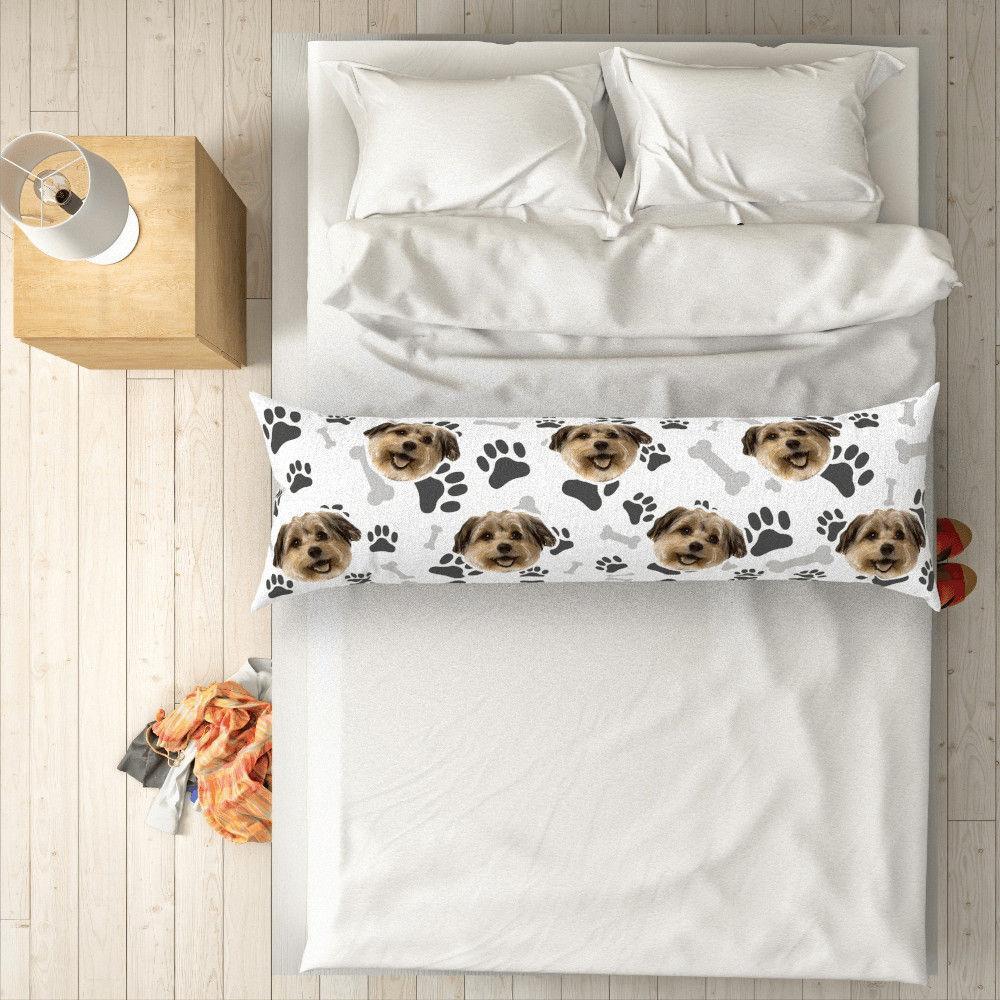 Custom Photo Face Horizontal Pillow Gifts For Dog 50 150cm
