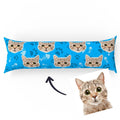Custom Photo Face Horizontal Pillow Gifts For Cat 50 150cm