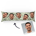 Custom Photo Head Horizontal Pillow Gifts Man Theme 50 150cm