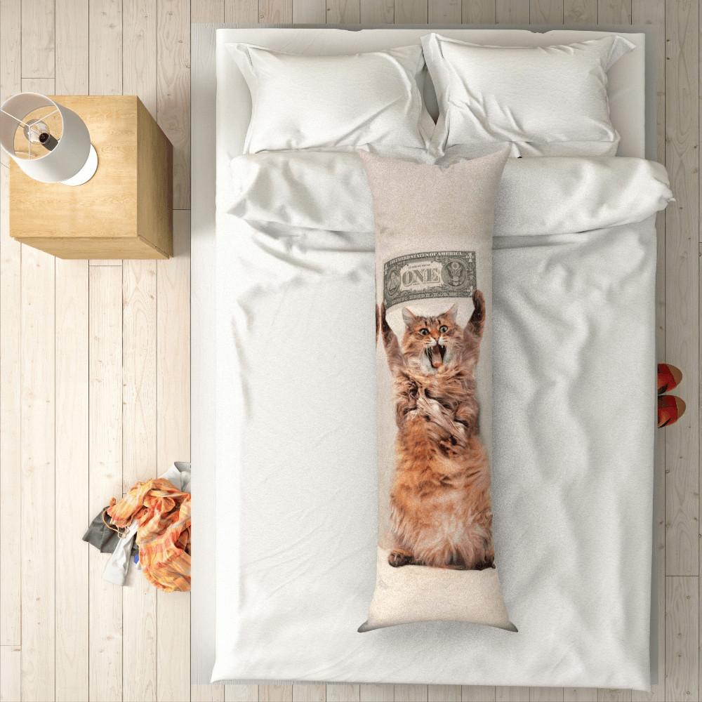 Custom Photo Vertical Pillow Case Gifts for Cat