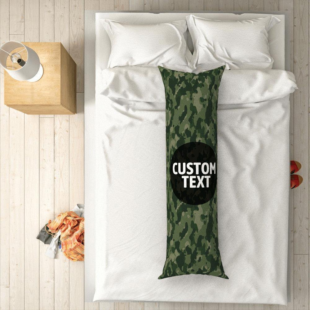 Custom Engraved Vertical Green Pillow Case Gifts-50?璋?50cm