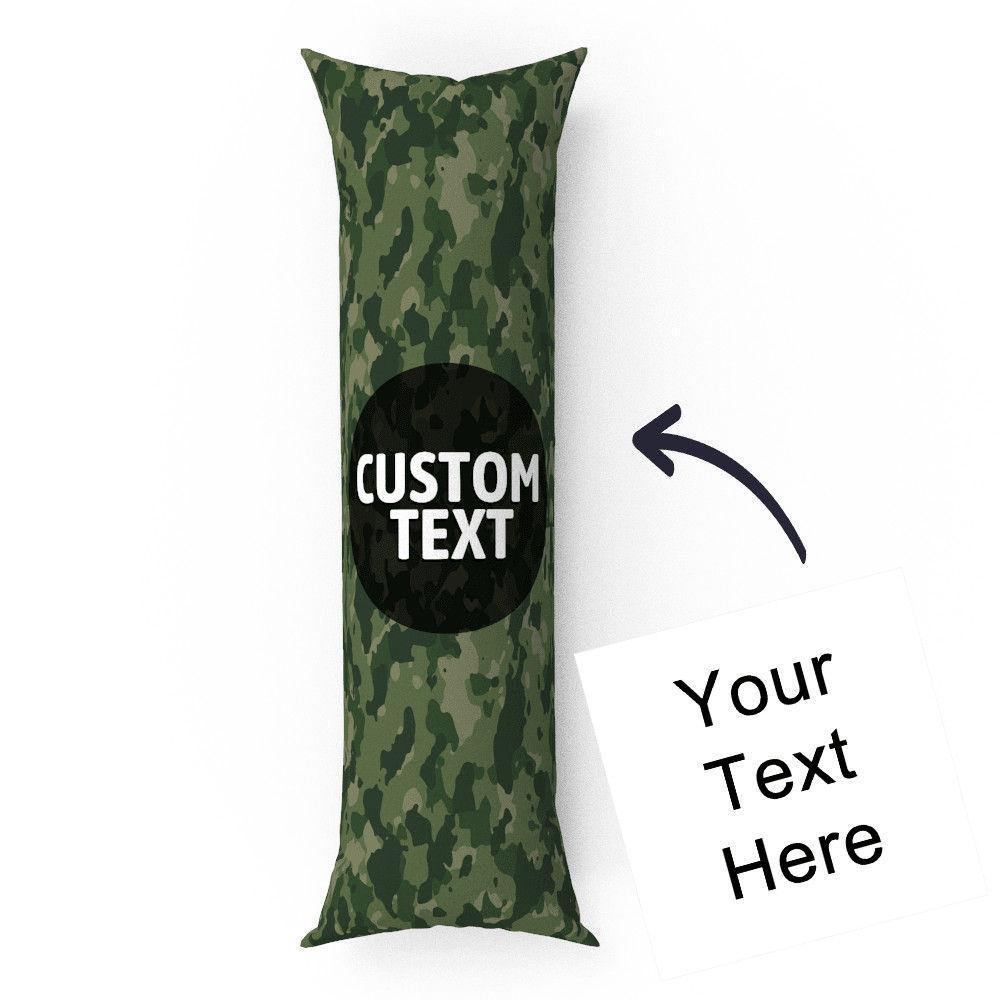 Custom Engraved Vertical Green Pillow Case Gifts-50?璋?50cm