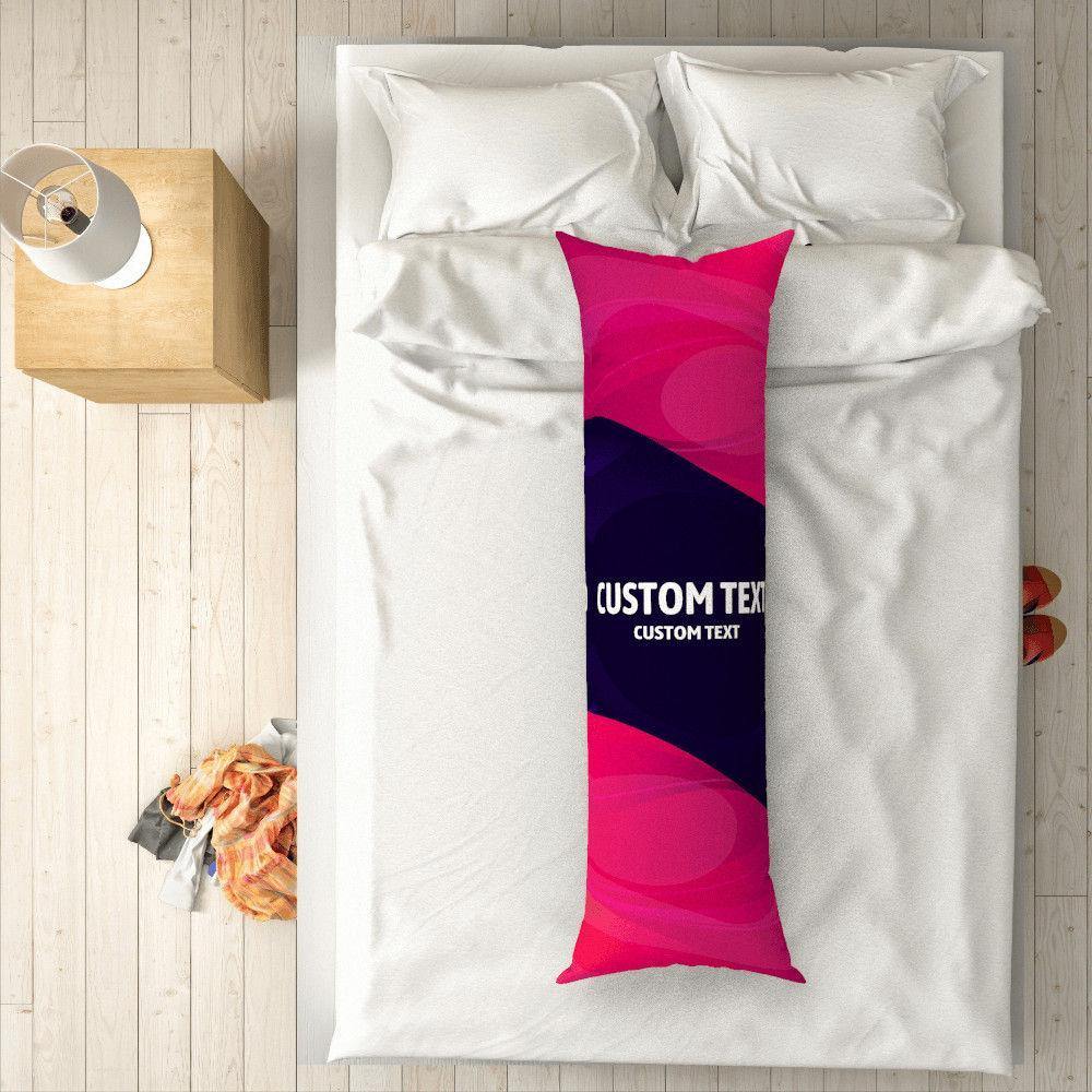 Custom Engraved Vertical Dark Blue Pillow Case Gifts-50?璋?50cm