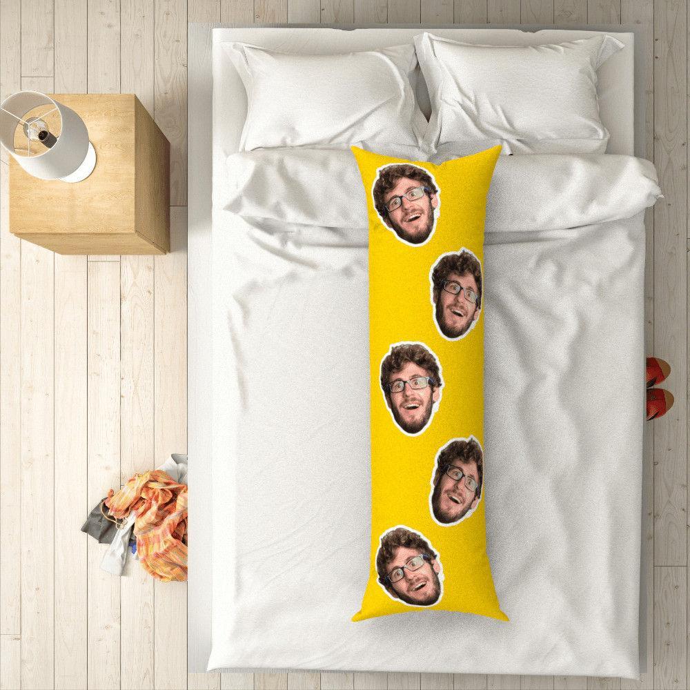 Custom Photo Face Vertical Pillow Gifts For Man 50 150cm