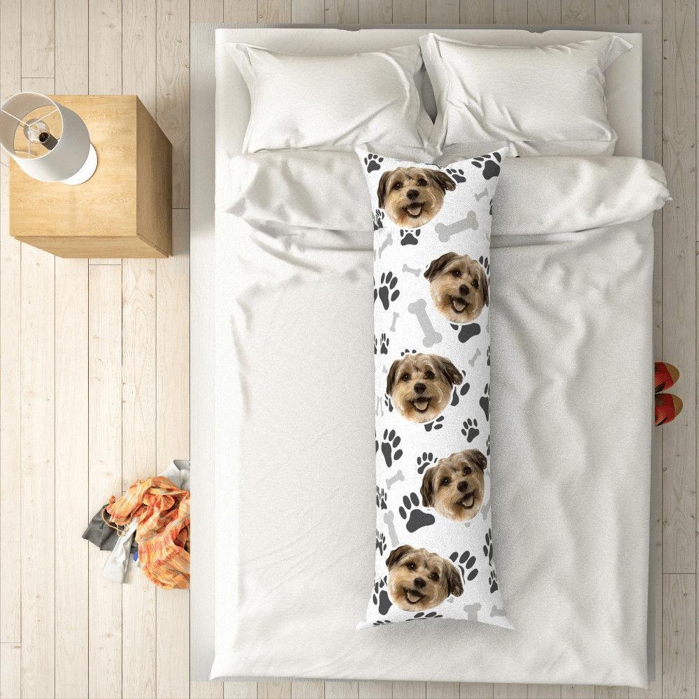 Custom Photo Face Vertical Pillow Gifts For Dog 50 150cm