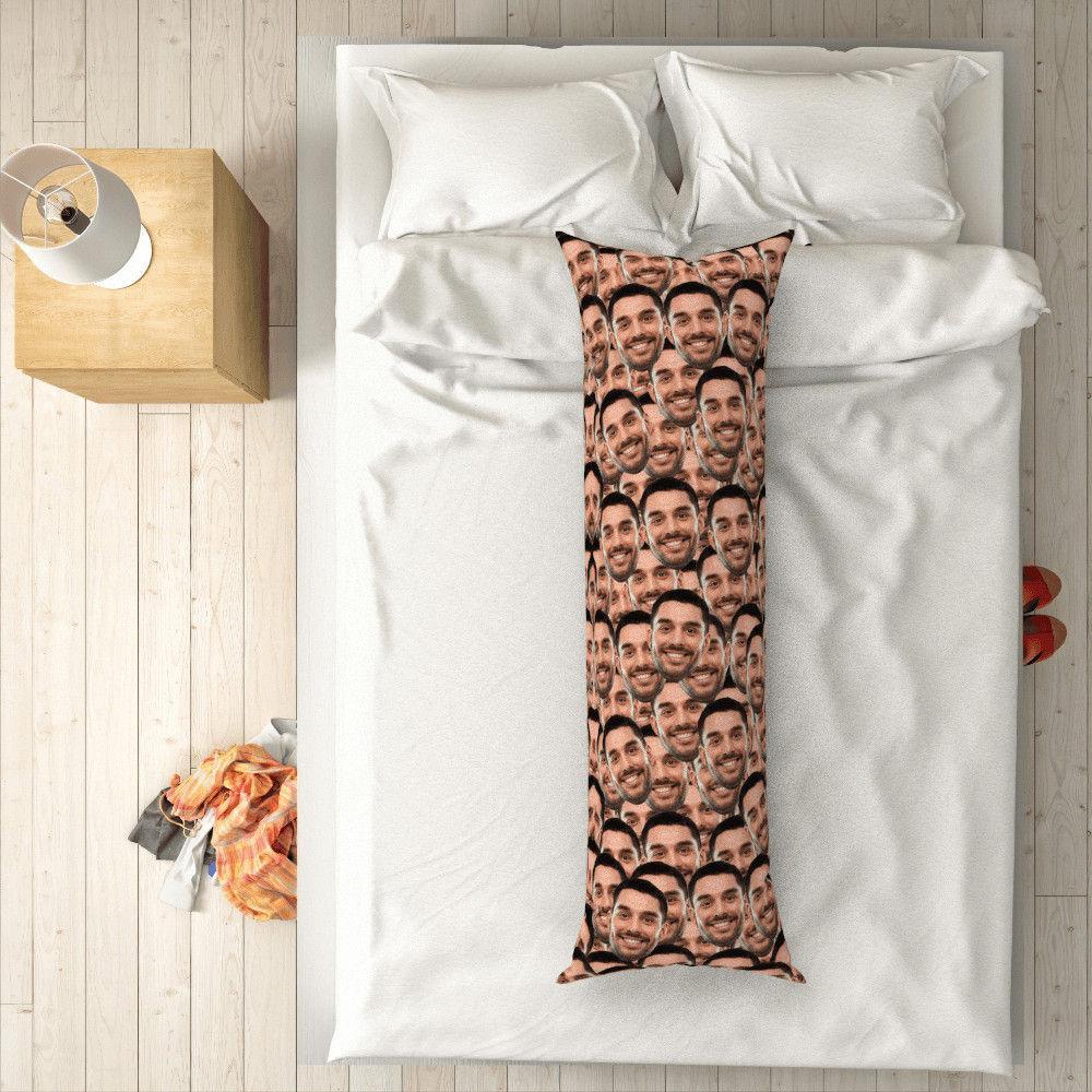 Custom Photo Funny Face Vertical Pillow Gifts For Man 50 150cm