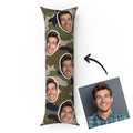 Custom Photo Head Vertical Pillow Gifts For Man 50 150cm