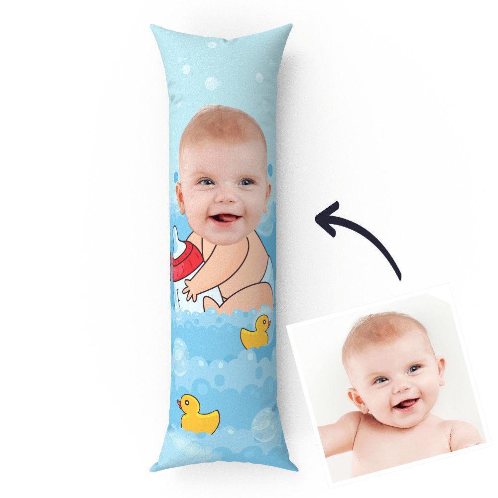 Custom Photo Funny Face Vertical Pillow Gifts For Baby 50 150cm