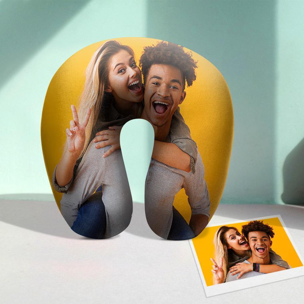 Custom Photo U-Shaped Pillow Comfortable Nursing Pillow -Friends