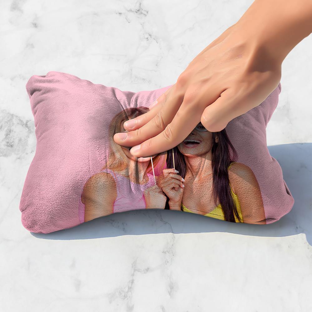 Custom Photo Car Neck Pillow Friend Theme