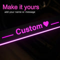 Custom Led Door Light Personalized Glow Custom Car Decoration
