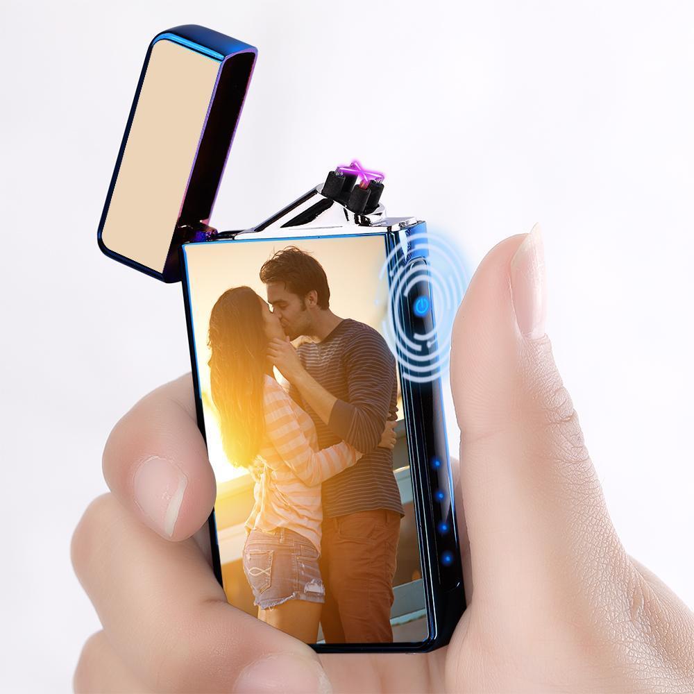 Photo Lighter With Engraving Electric Lighter Unique Gifts