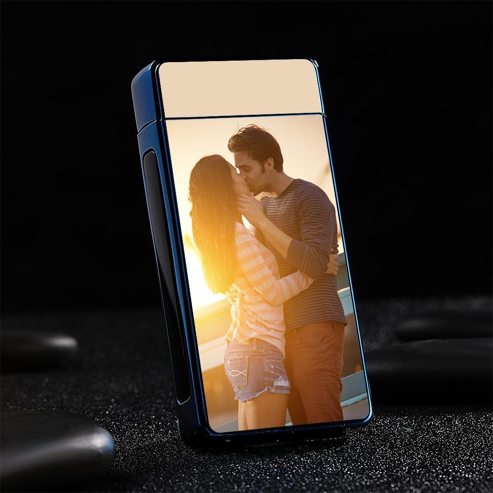Photo Lighter With Engraving Electric Lighter Unique Gifts