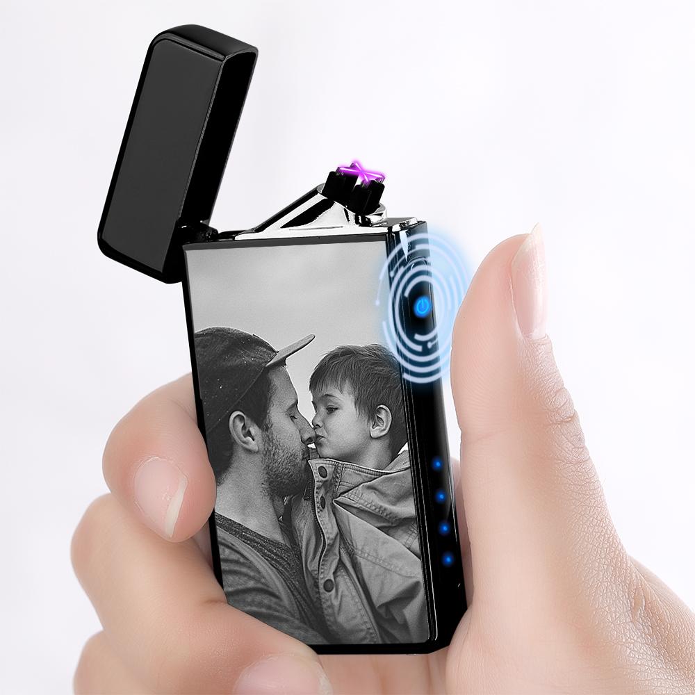Photo Lighter Custom Photo Engraved Lighter Father's Day Gift