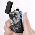 Photo Lighter Custom Photo Engraved Lighter Valentine's Gift For Lovers