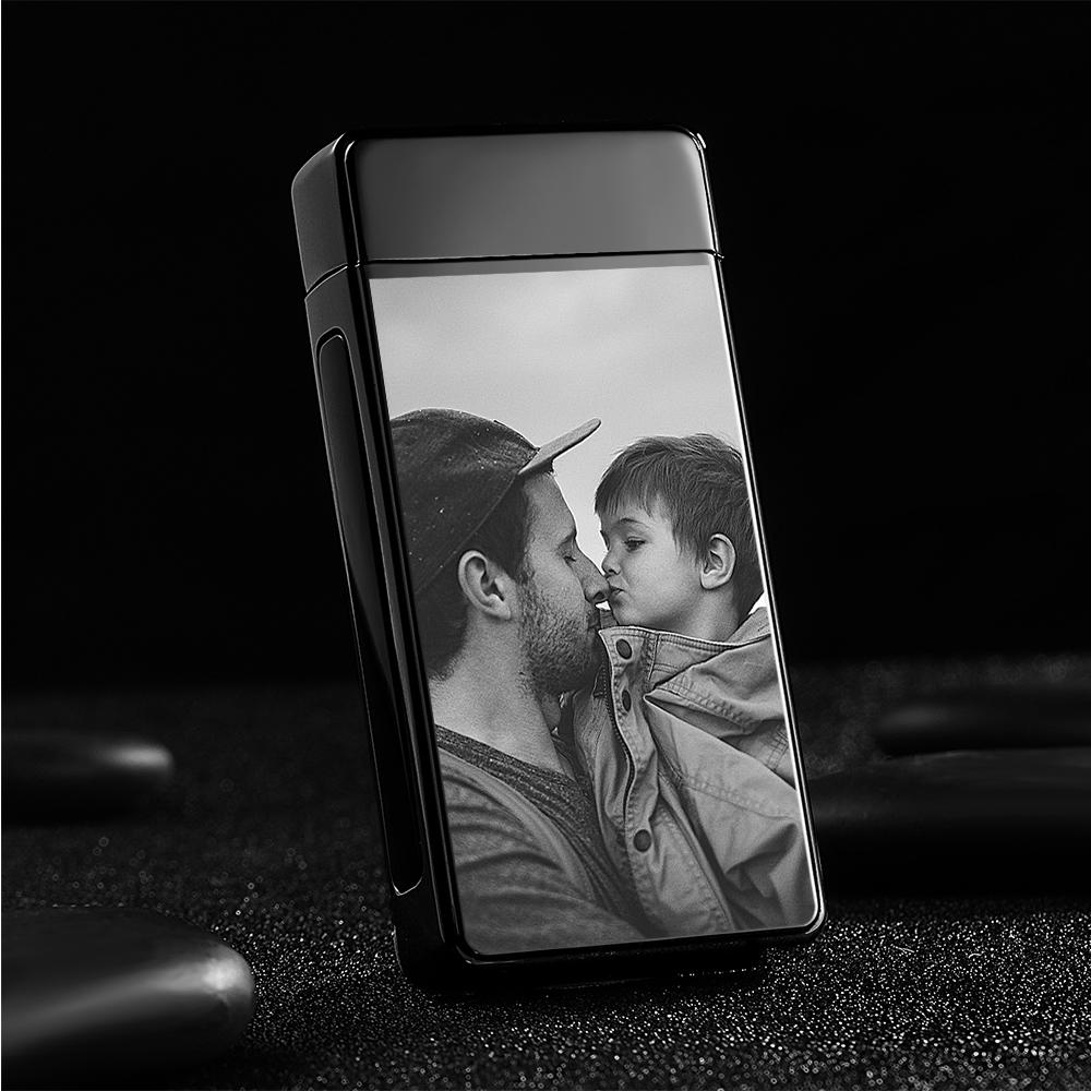 Photo Lighter Custom Photo Engraved Lighter Father's Day Gift