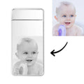 Photo Lighter Electric Lighter Cute Children Silver